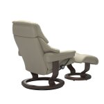 Stressless® Reno (M) Classic Base Recliner with Ottoman - Image 4