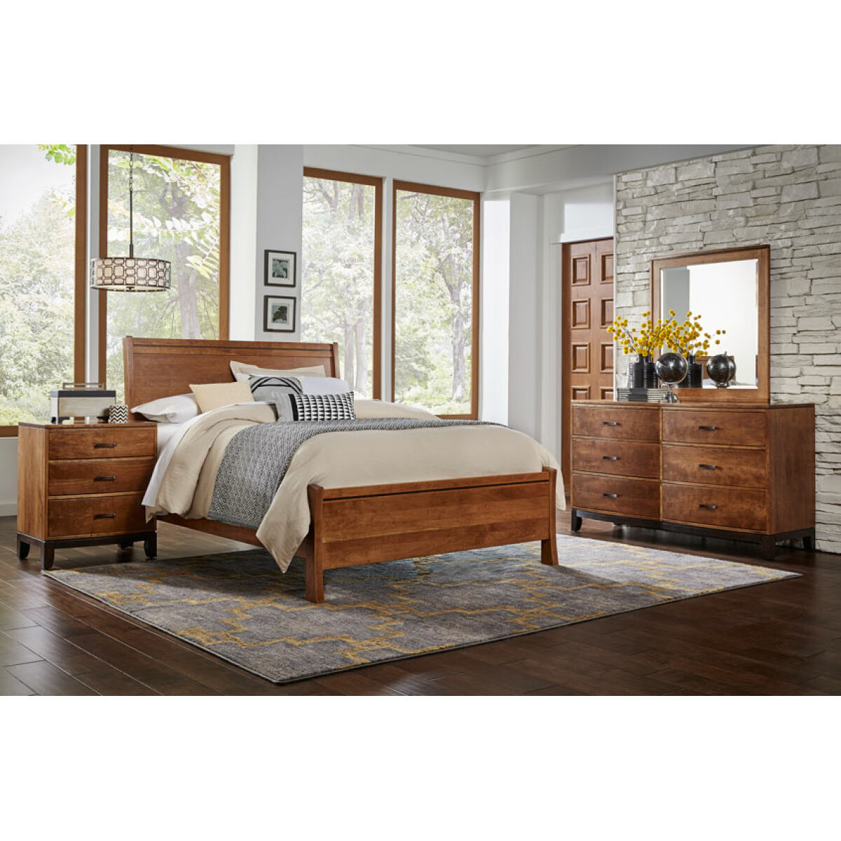 Trieste Dresser Dressers Yutzy Woodworking, Customizable 6