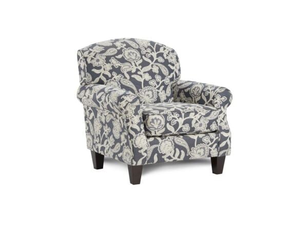 Sophie Indigo Accent Chair Chairs Customizable