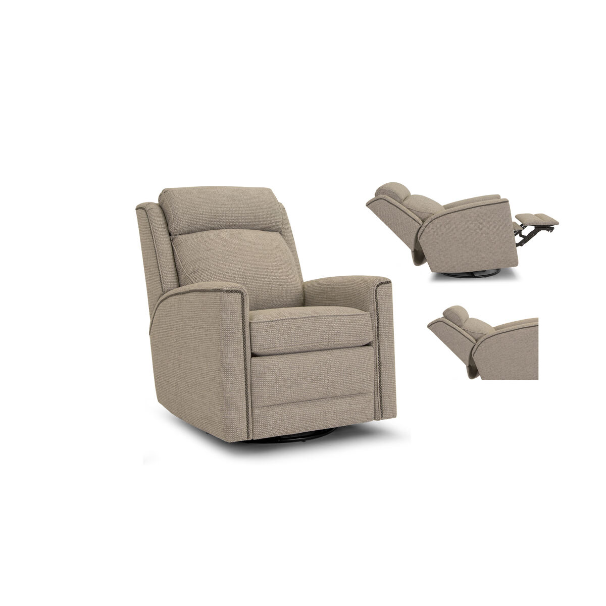 Motorized Reclining Chair / Headrest 736 Recliners Customizable 5