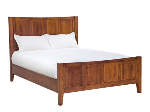 Atwood Queen Panel Bed With Low Footboard Beds Customizable
