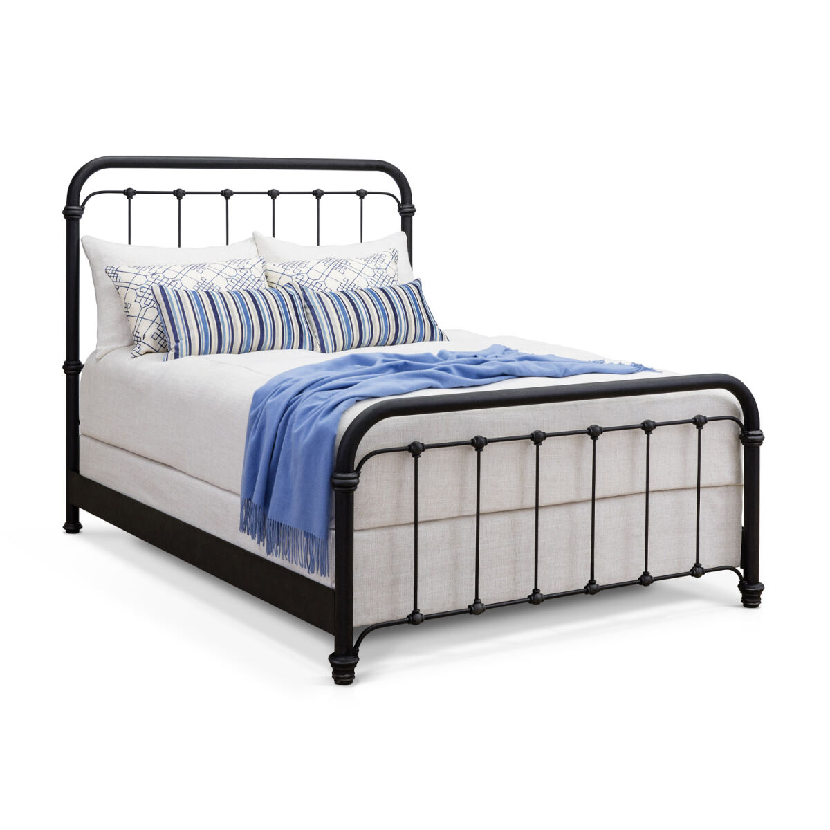 Braden Queen Iron Bed Beds Customizable 2