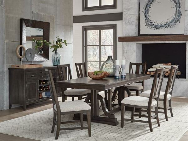 Westley Falls Dining Side Chair w/Upholstered Seat Chairs & Benches Magnussen Home 12