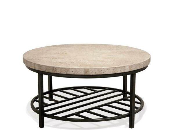 Capri Round Coffee Table Cocktail & Coffee Tables Riverside Furniture
