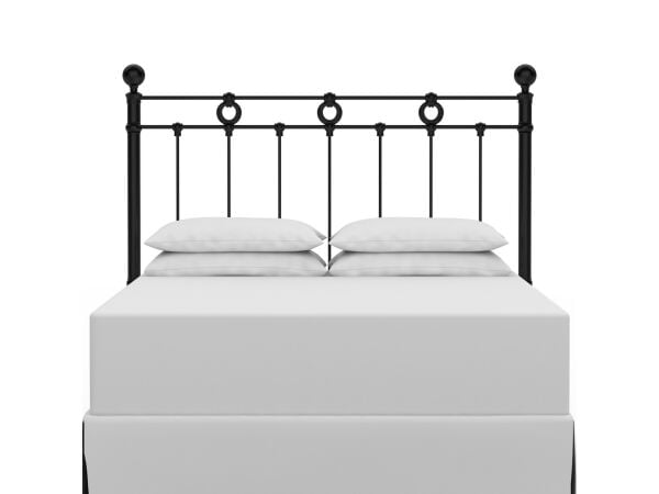 Latif Queen Iron Headboard Beds Customizable