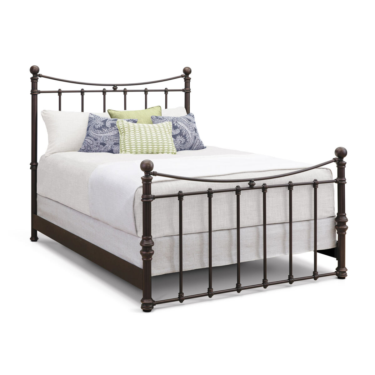 Quati Queen Iron Headboard Beds Customizable 2