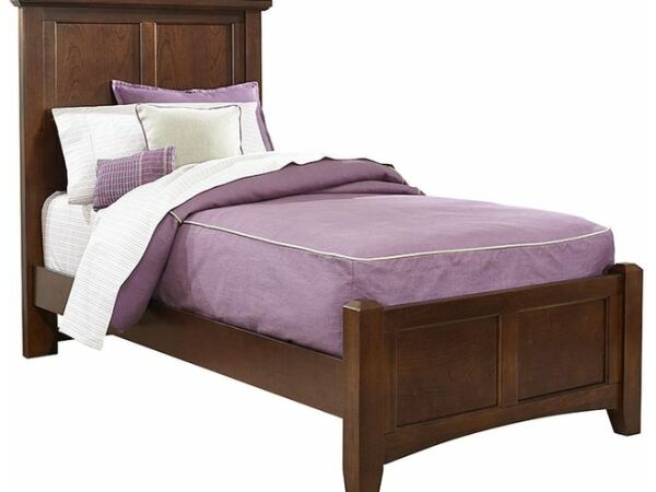 Bonanza Cherry Twin Mansion Bed Youth Beds Vaughan Bassett