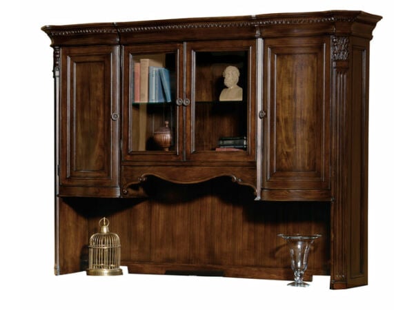 Old World Walnut Executive Deck Desks Hekman