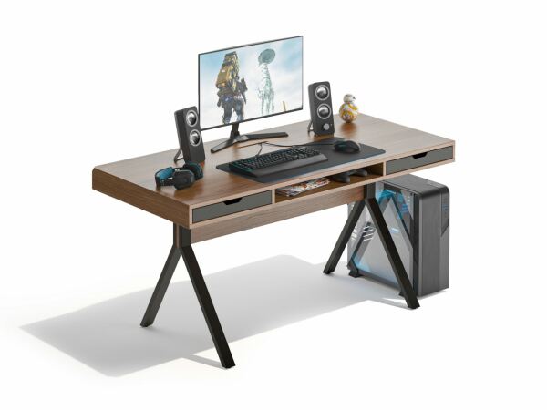 Modica's Modern Trestle Desk - Image 3