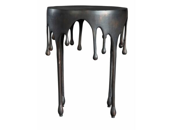 Cast Metal Side Table Chairside Tables Hekman