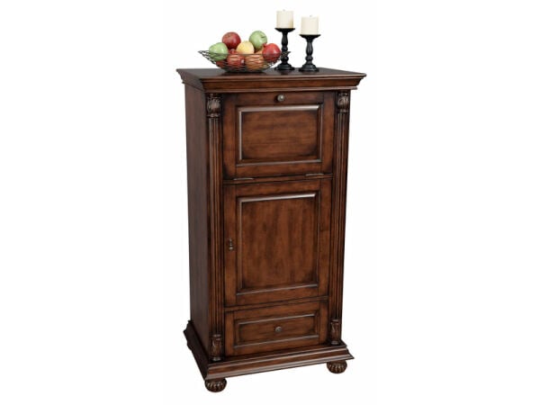 Cognac Wine Cabinet Bar Furniture Howard Miller