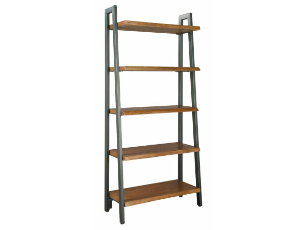 Live Edge Open Shelving Bookcases Hekman
