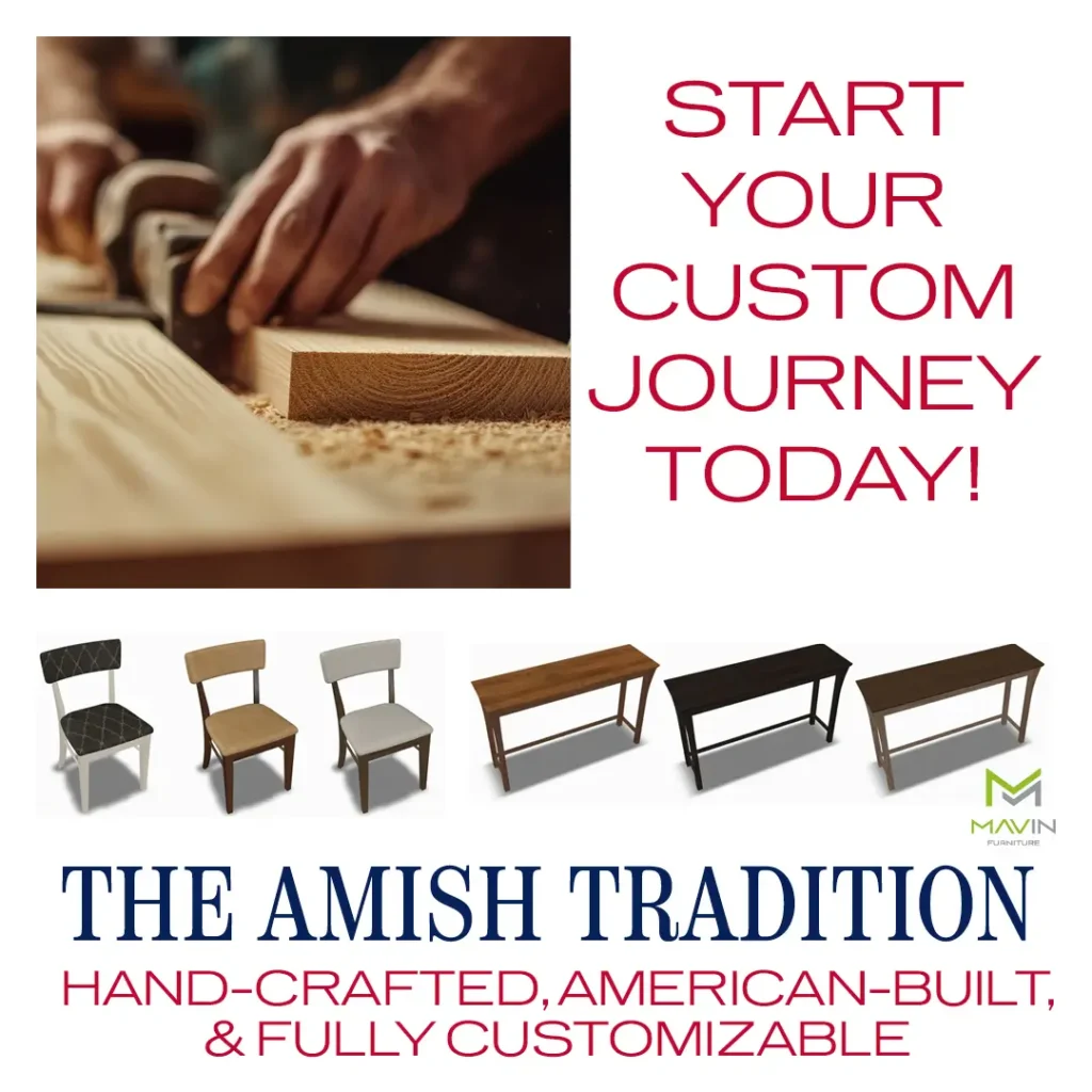 Start Your Custom Journey Today | The Amish Tradition | Hand-Crafted American-Built & Fully Customizable