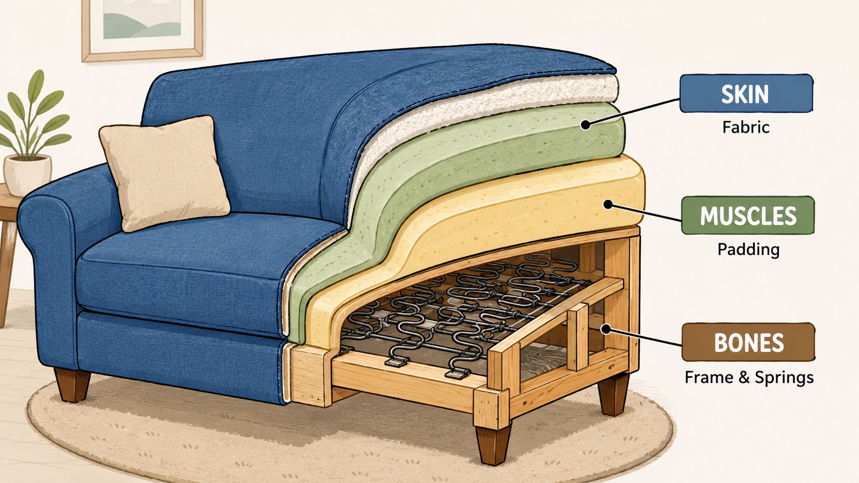 Understanding the Anatomy of Upholstery