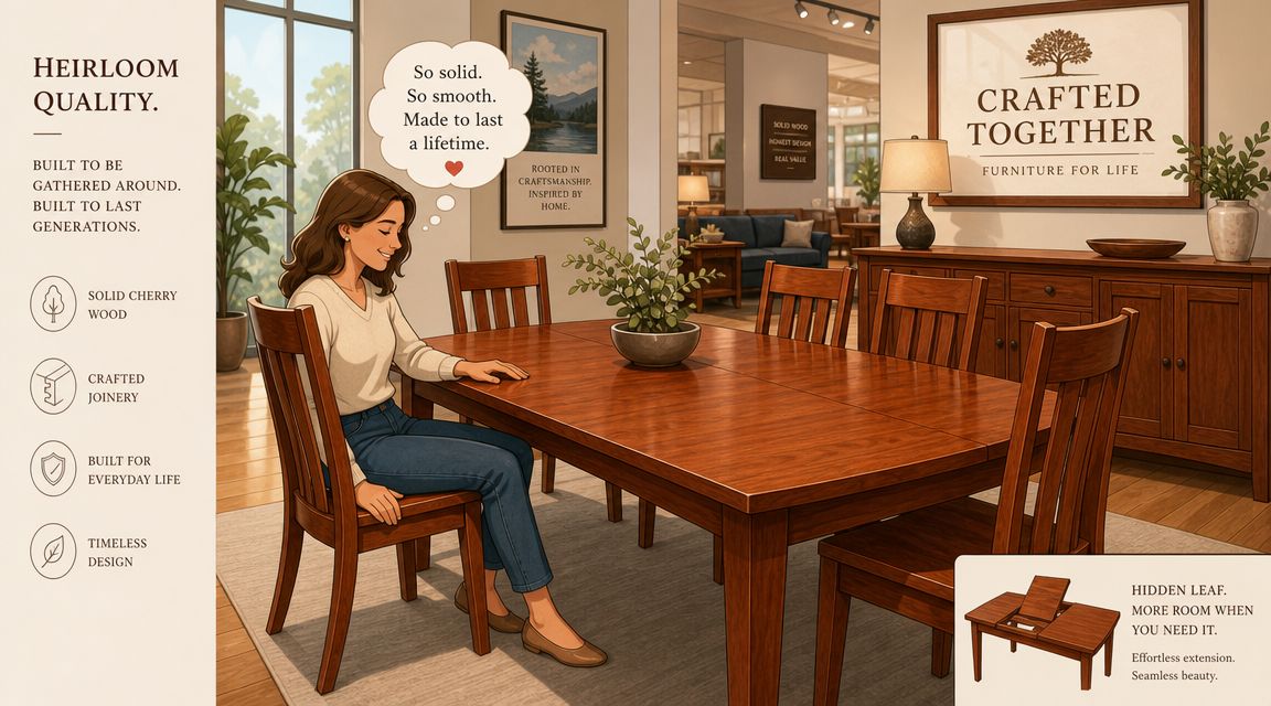Find Your Forever Table at Tyner Furniture