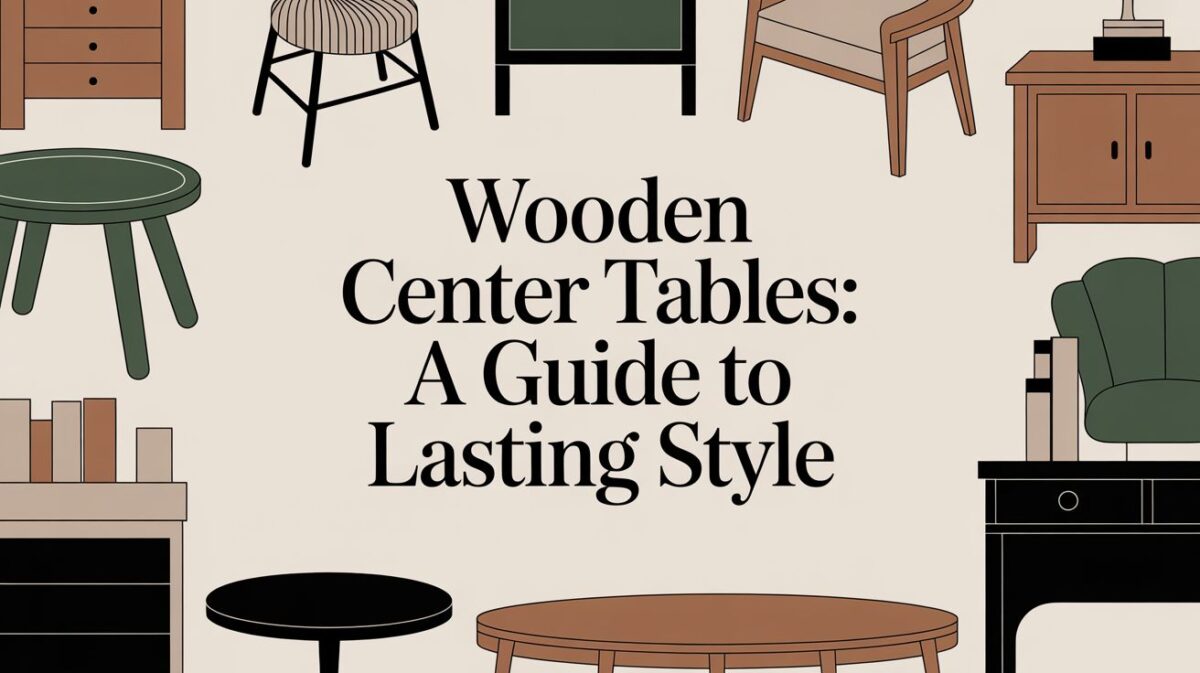 Visual Wooden Table Guide Wooden Center Tables: A Guide to Lasting Style