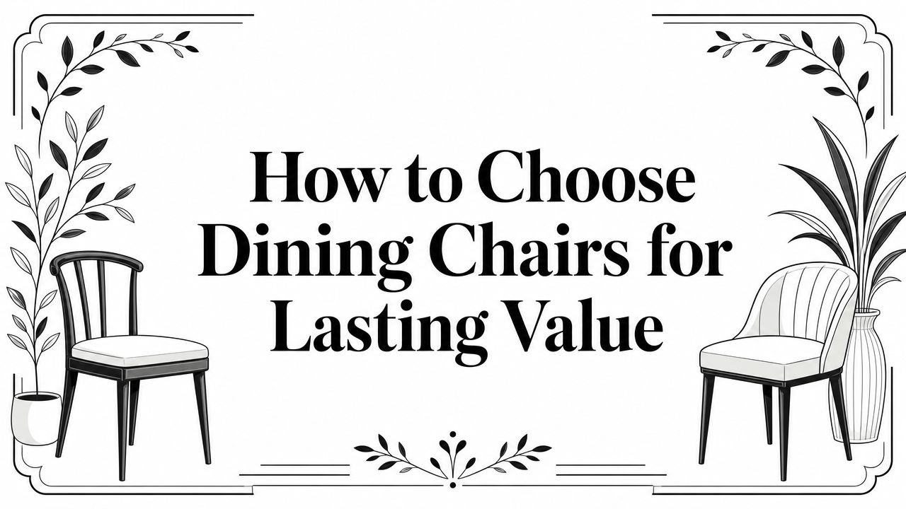 How To Choose Dining Chairs Dining Chairs