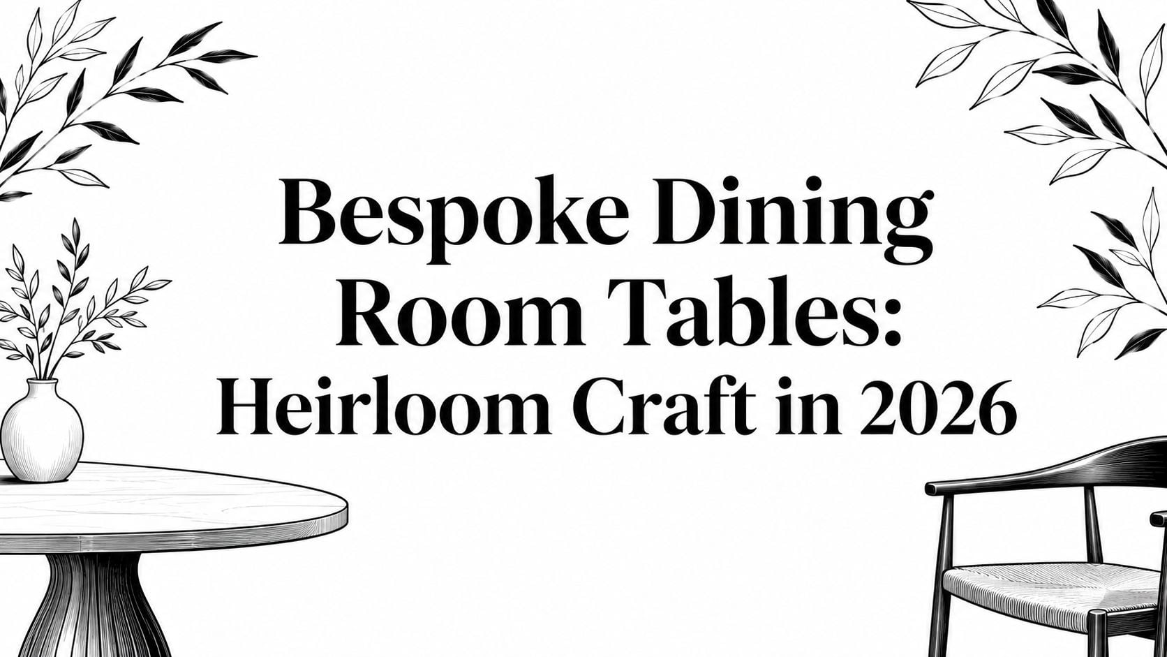 Bespoke Dining Room Tables Furniture Design
