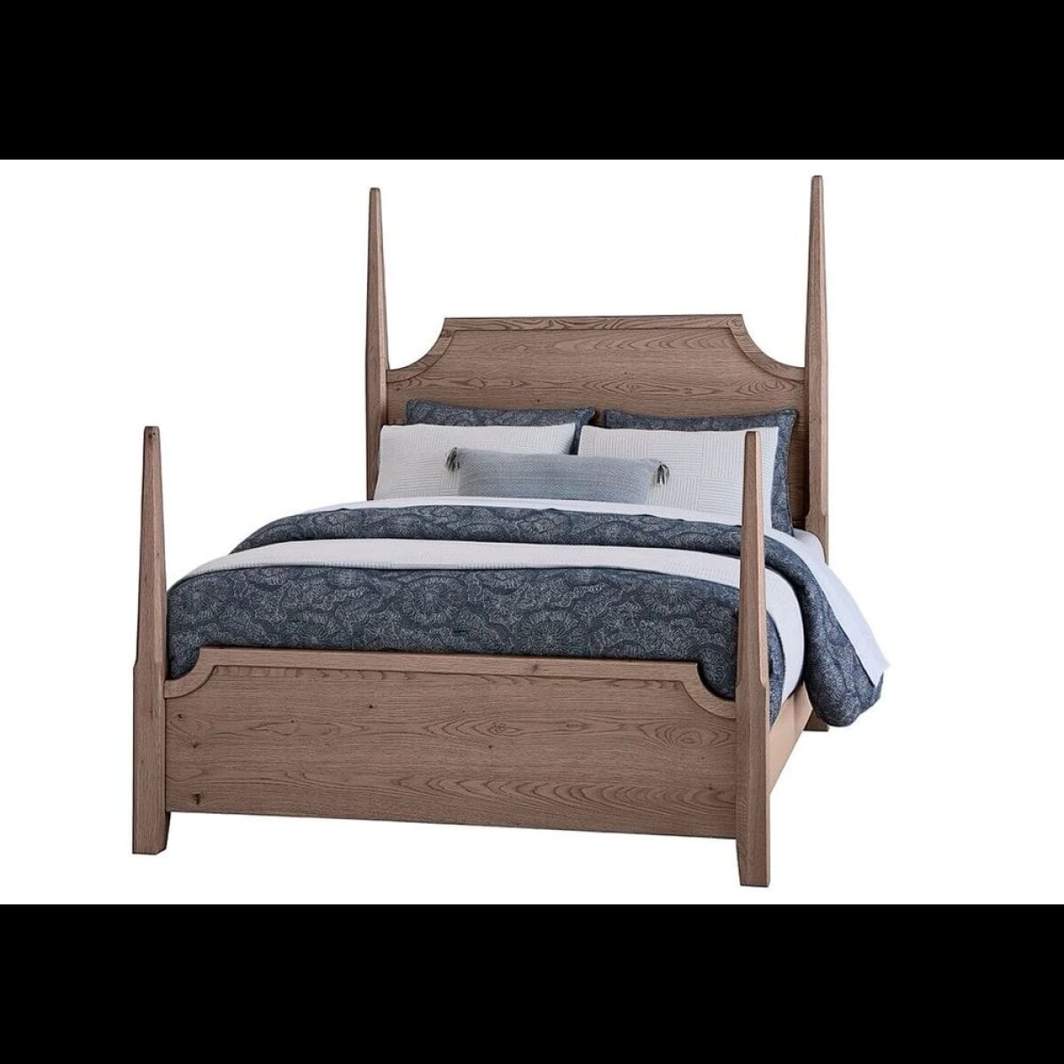 67411f82badf08a907942b24415b4f3c Tide & Timber Queen Pencil Poster Bed - 831-558-855-922 - Image 1