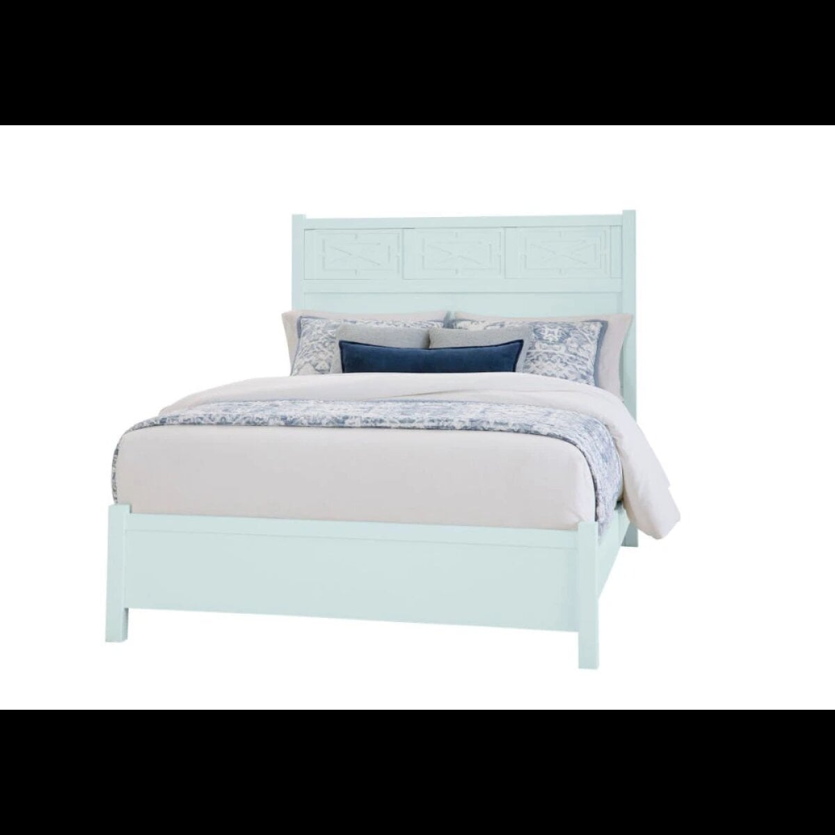 71a470ed82fe483f98f8ced013aba96b Tide & Timber Queen Fretwork Bed - 835-557-755-922 - Image 1