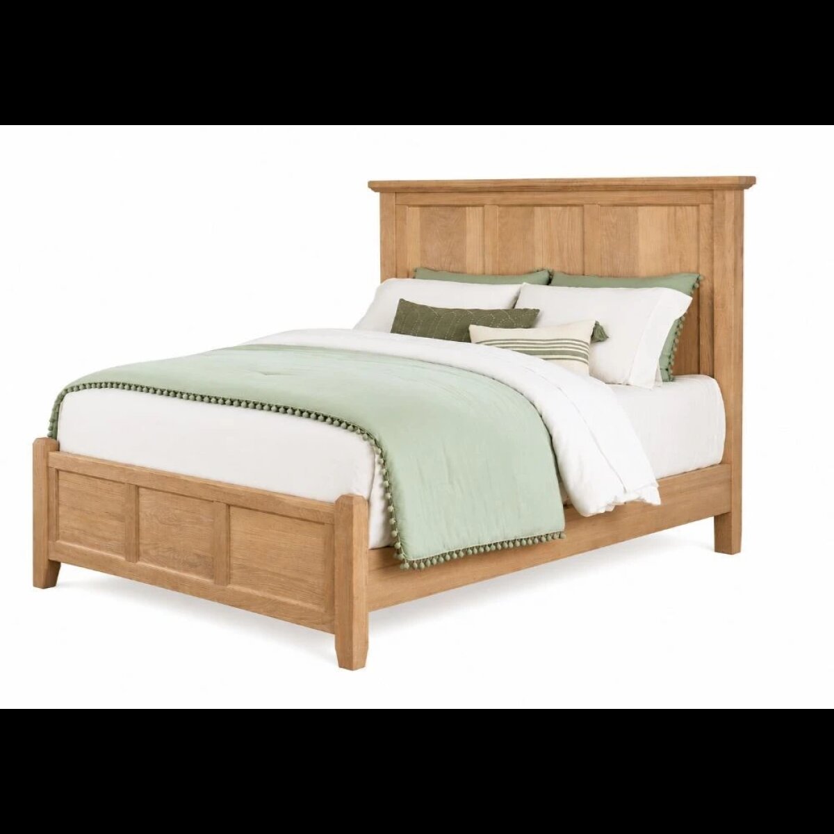 847eb5c0e537efd75de102952b64e0a0 Jamestown Oak Full Mansion Bed - BB31-552-255-911 - Image 1
