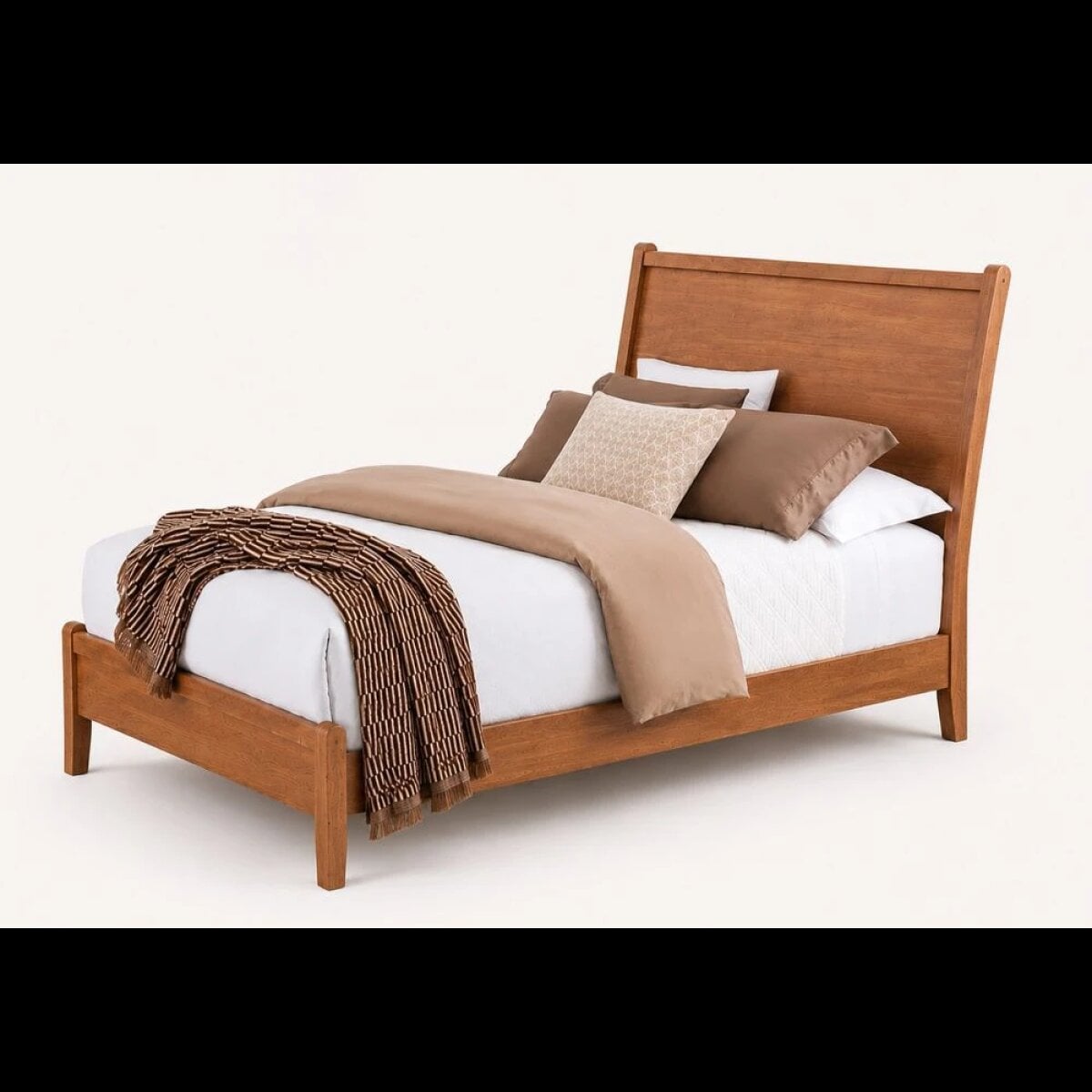 a3c5081a335b57dcb0dcb4682caffb6d Mercer Street Canted Sleigh Bed - 862-557-755-922 - Image 1