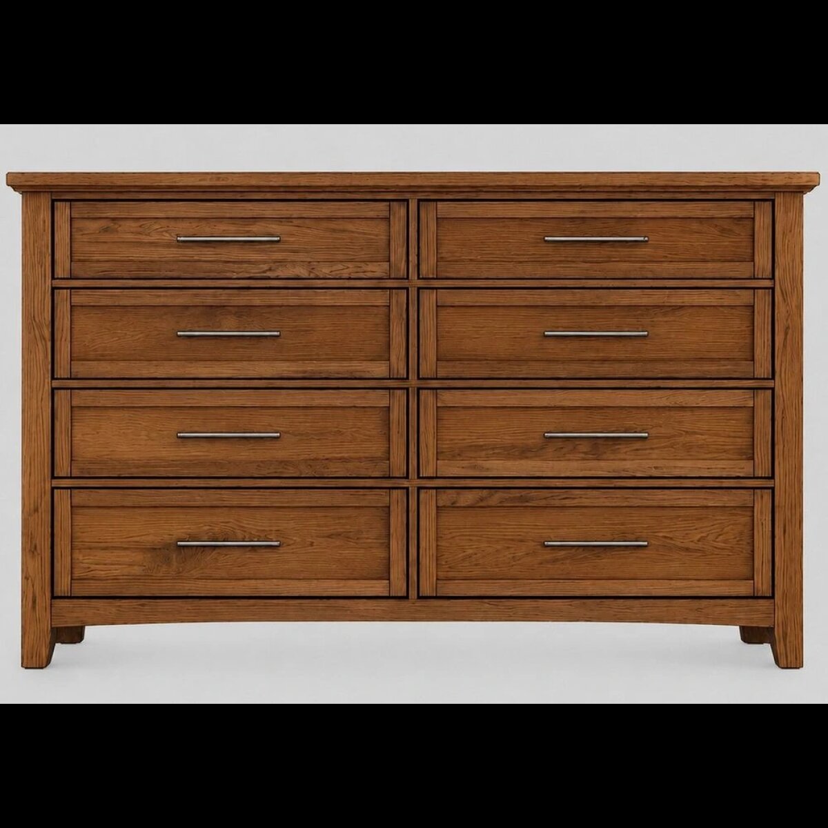 bd0e660b8ed5134e8109931e9002f18d Jamestown Oak Triple Dresser - 8 Drwr - BB30-002 - Image 1