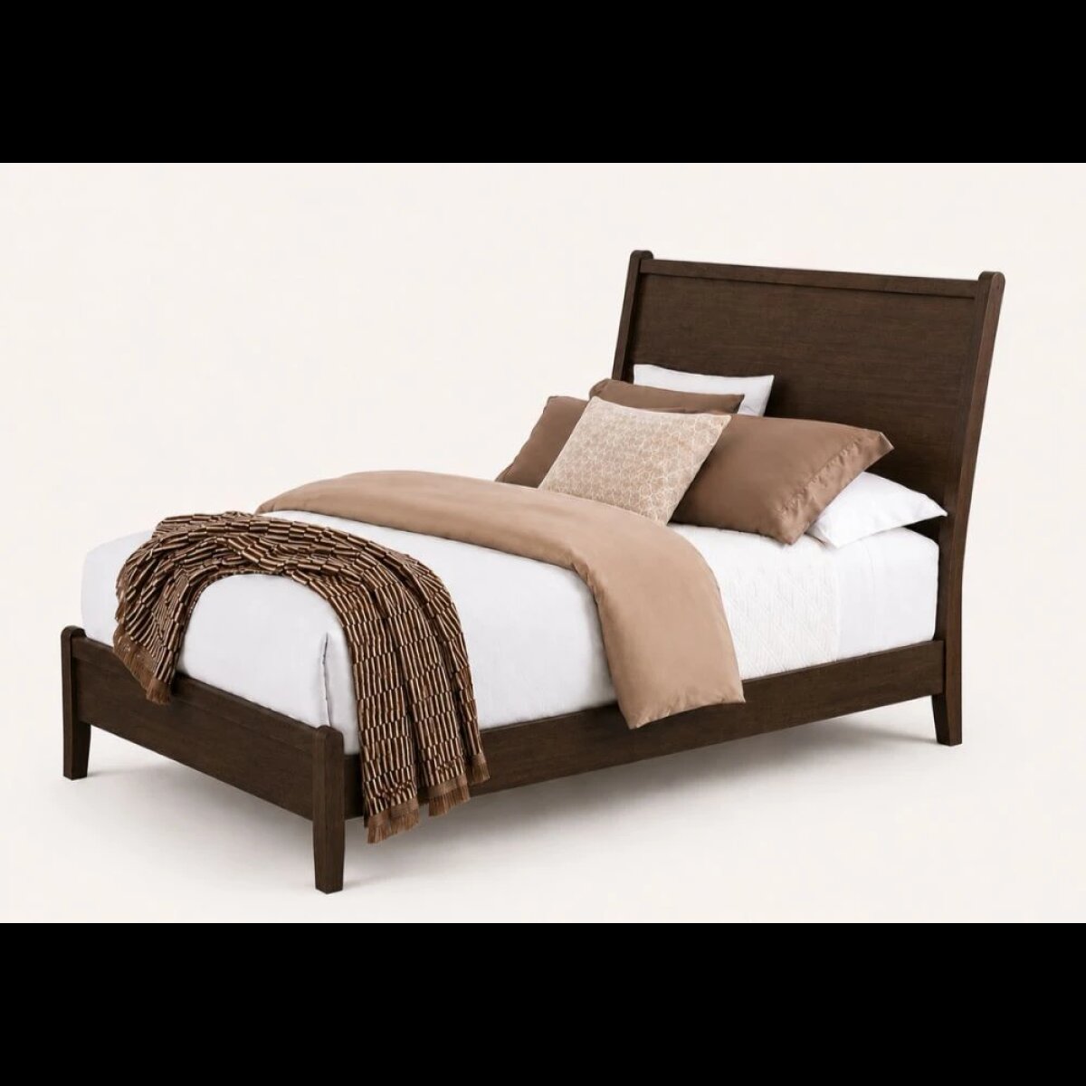 d99d1aa40599aad2ae4fd4b7f6a8bb59 Mercer Street Canted Sleigh Bed - 860-557-755-922 - Image 1