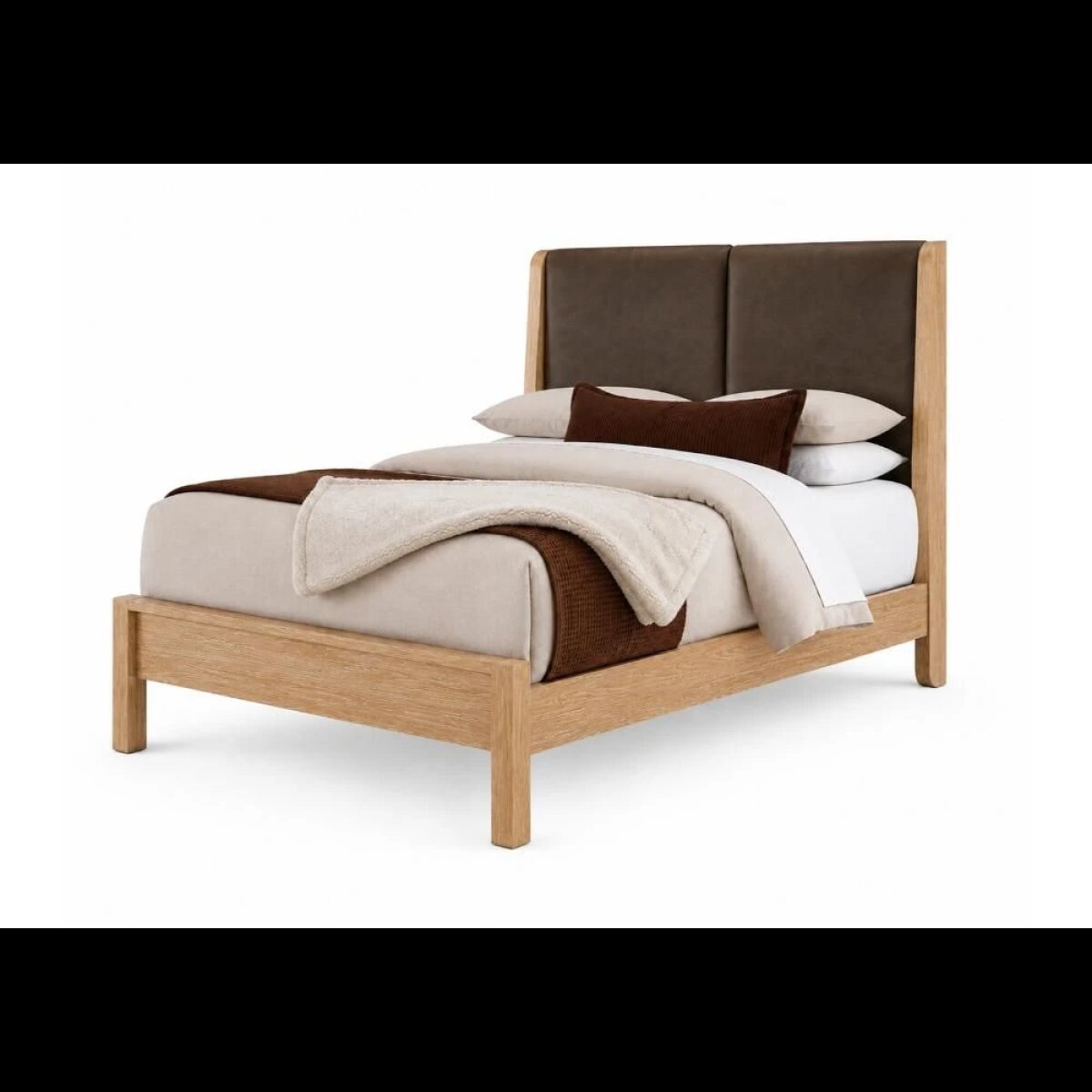 e5b7811a1f254a17197e870d1e9ca033 Mercer Street Shelter Upholstered Bed-sedona Brown - 864-553-355-056-722 - Image 1
